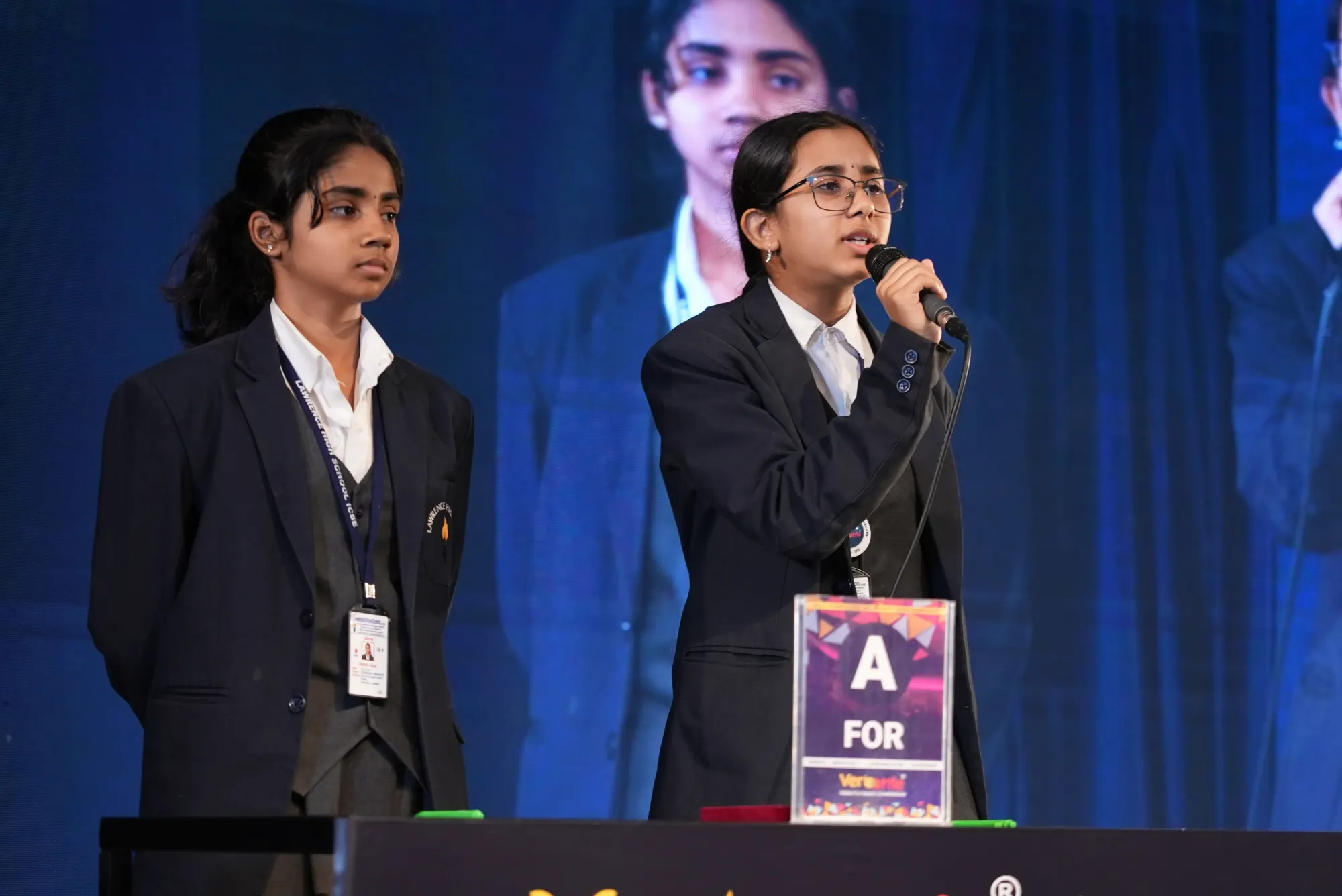 Student Speakers on Stage